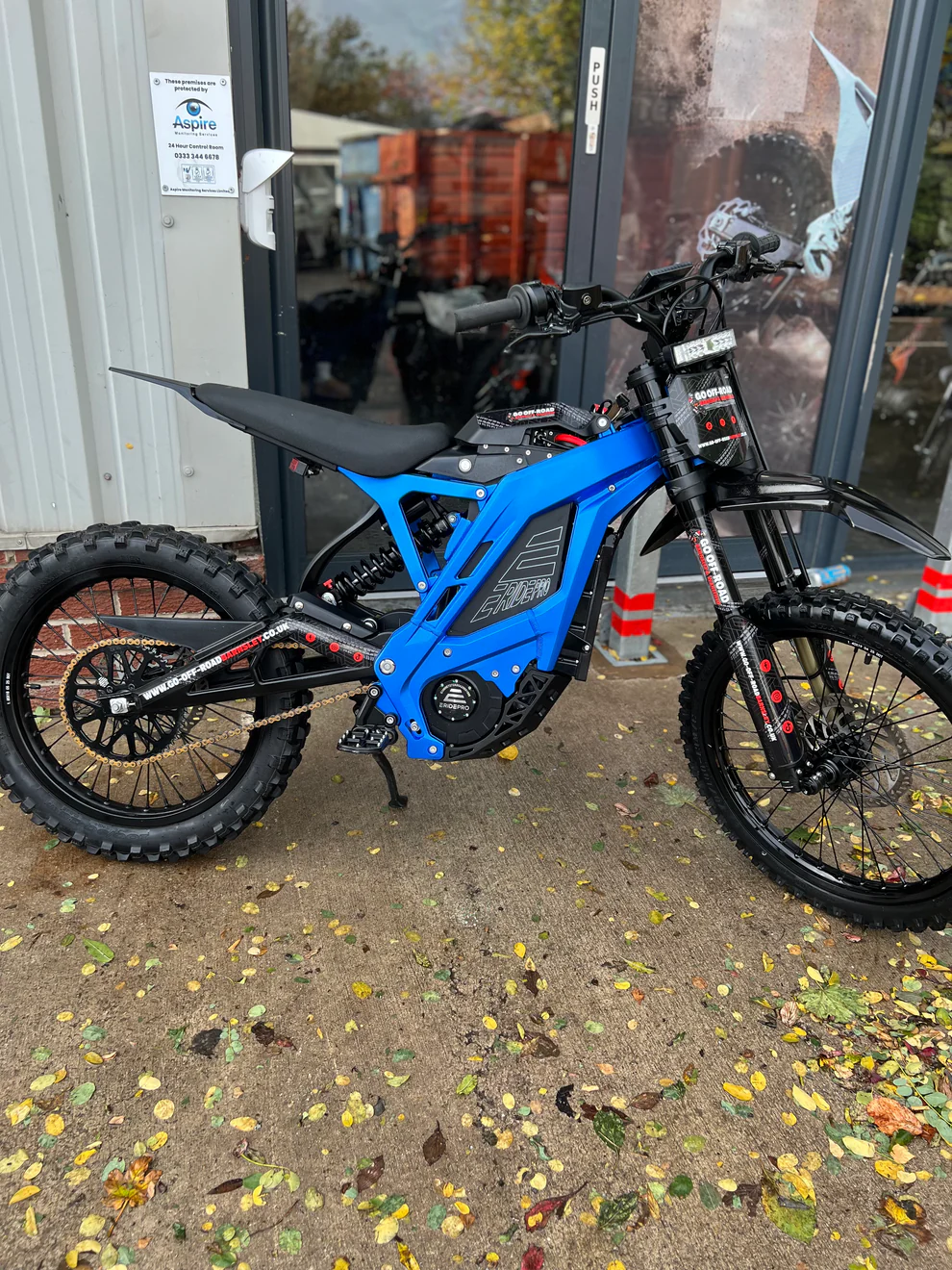 USED E RIDE PRO SR BLUE